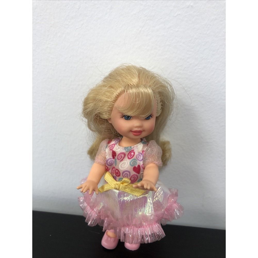Mettal Barbie Kelly Club Birthday Party 1994 Genuine Barbie Labeled , Stamped